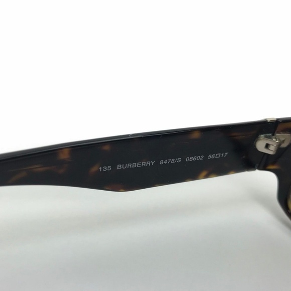 BURBERRY RIMMED EYEGLASSES 8478/S 08602 SUNGLASSES - Picture 3 of 8